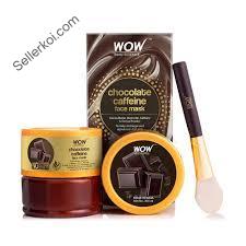 Wow Chocolate Caffeine Face Mask for Recharging  Rejuvenating Dull Skin (200ml)